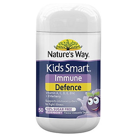Nature's Way Kids Smart Immunity Defence 50 Chewable Tablets