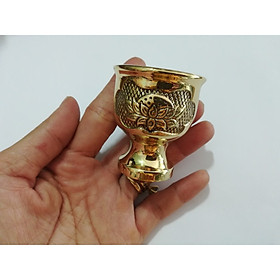 Mua Ly nước hoa sen bằng đồng nhỏ