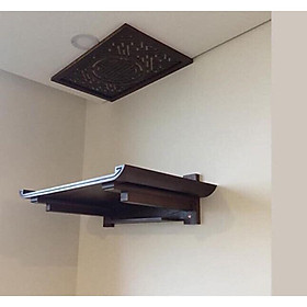 Mua bàn thờ treo gỗ sồi 69cm