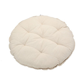 Mua Đệm tròn ngồi bệt  nệm lót ghế ngồi văn phòng HOLM chất liệu vài cotton  màu kem | Index Living Mall - Phân phối độc quyền tại Việt Nam
