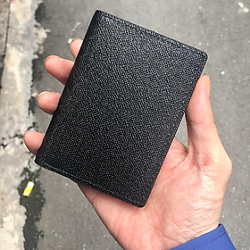 Bóp/ Ví Đựng Thẻ ATM ( Card Holder) Da Bò Ép Vân Saffiano Cao Cấp, Thiết Kế Tinh Tế, Thời Trang v2 2020 - ORCO (Kích thước 11 cm x 8 cm)