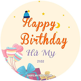Mua Background sinh nhật  phông nền tường banner trang trí sinh nhật cho bé và người lớn ( in tên theo yêu cầu )
