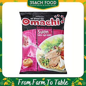 Chỉ Giao HCM - Mì Omachi Sườn Hầm Ngũ Quả - gói 80gr