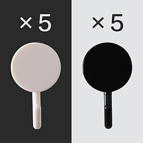 Mua COMBO 10 Móc Nhựa Dính Tường Nhiều Màu - TAKYN Treo Đồ Dùng Trong Gia Đình  Đa Năng Tiện Lợi