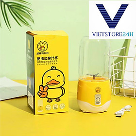 Mua Máy Xay Tích Điện H-688 Dung Tích 400 ml (Mẫu Vịt Vàng) VT