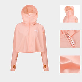 CAMEL Quần áo chống nắng mùa hè của phụ nữ Bảo vệ chống tia cực tím băng lụa UPF50 mỏng thoáng khí