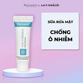 Sữa rửa mặt chống ô nhiễm Anti-pollution REJUVASKIN size mini 10ml - AJA'S SKINLAB