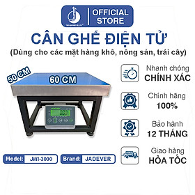 Mua Cân Ghế Điện Tử JWI-3000 - Mặt Bàn Cân 500x600MM