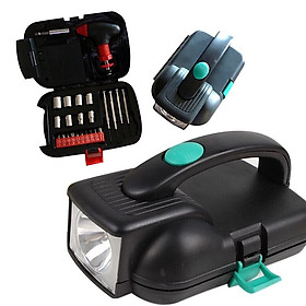 Mua Bộ Công Cụ Tua Vít  Đèn Pin Có Tay Cầm Đa Năng Tool Box