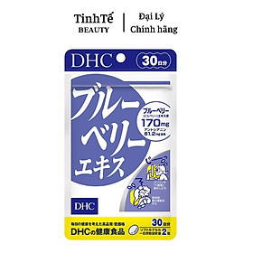 Thực Phẩm Bảo Vệ Sức Khỏe Viên Uống Việt Quất Bổ Mắt DHC Blueberry Extract - 30 ngày