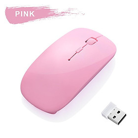 Mua Chuột Quang Không Dây Siêu Mỏng Với Đầu Nhận Usb -cao cấp Chuột chuyên dùng khi chơi game