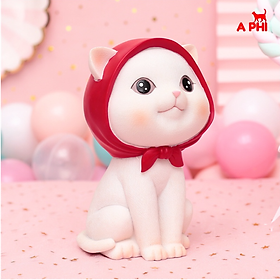 Mua Mô hình mèo hoàng hậu công chúa bằng thạch cao trang trí để bàn làm việc