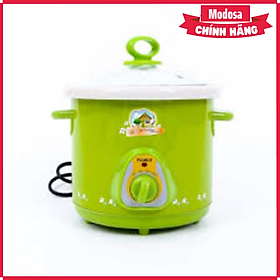 Mua Nồi Hầm Cháo Chậm  Kho Cá  Xanh Modosa (Thể Tích 2 5L) - Hàng Chính Hãng