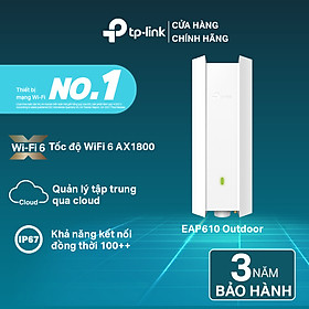 Mua Bộ Access Point Trong Nhà/ Ngoài Trời TP-Link EAP610-Outdoor Wifi 6 AX1800 - Hàng Chính Hãng