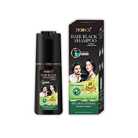 Dầu gội phủ bạc YOUNG màu tự nhiên chai 200ml