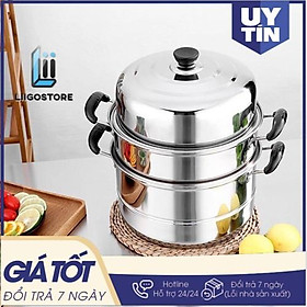 Mua Nồi hấp inox 3 tầng Cookware