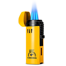 Mua Vỏ Hột Quẹt Bật Lửa Khò 3 Tia  H179A Có Đục Kiêm Giá Đỡ - Nhiều Màu