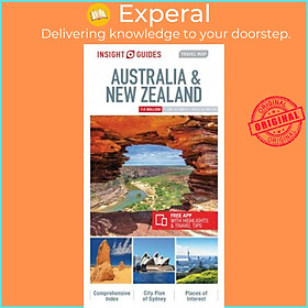 Sách - Insight Guides Travel Map New Zealand (Insight Maps) by Insight Guides (UK edition, paperback)