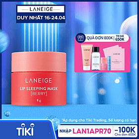 Mặt Nạ Ngủ Cho Môi Phiên Bản Miniature Laneige Lip Sleeping Mask Berry (8g) – 270281585