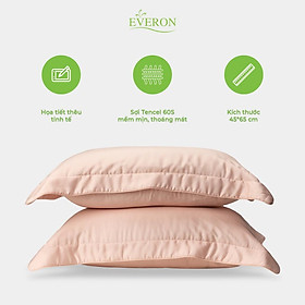 Mua Vỏ gối nằm Everon cao cấp 45x65cm EST22034 (Giá cho 1 chiếc)