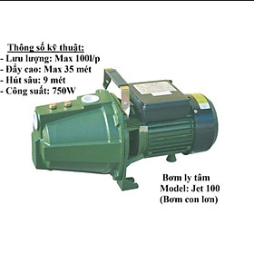 Mua Máy bơm con lợn Newstar Jet 100W quấn dây đồng 100% công nhệ Ý