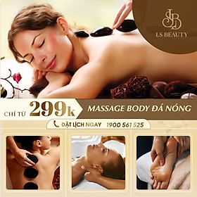 Dịch vụ massage body thư giãn với đá nóng