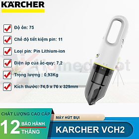 Mua Máy hút bụi dùng pin Karcher VCH2 hàng chính hãng