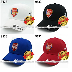 Nón thể thao đội ARSENAL 4 màu TRẮNG ĐỎ XANH VÀ ĐEN bao chất nhìn bụi bặm, thích hợp việc đi phượt, đi bão cùng bạn bè, người yêu hay kể cả theo nhóm