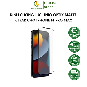 Mua Kính Cường Lực UNIQ OPTIX Matte Clear cho iPhone 14 Plus/ 13 Pro Max -Hàng chính hãng