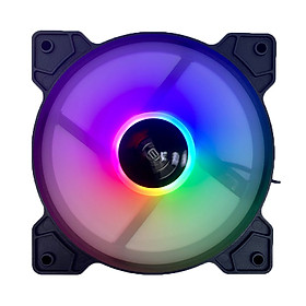 Mua Quạt tản nhiệt  Fan case led RGB Vòng Ring Máy Tính 12cm  – Hàng Nhập Khẩu