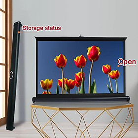 Mua Màn chiếu để bàn Apollo nhỏ gọn 40 inch  50 inch  chuyên dành cho máy chiếu mini  gọn nhẹ  di động - Hàng nhập khẩu