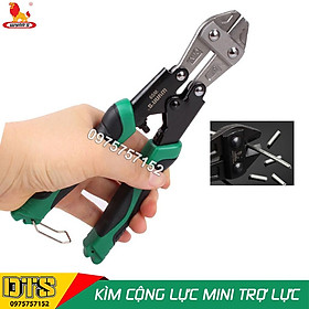 Kìm cộng lực mini trợ lực, kìm cắt sắt WYNN’S 8 inch/ 210mm, cắt dây thép chuyên nghiệp, kềm cộng lực tay công nghiệp