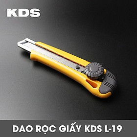 DAO RỌC GIẤY KHÓA XOAY KDS L-19