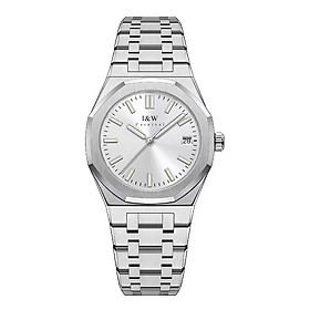 Đồng hồ nữ chính hãng I&W Carnival 55793L-T1,Kính sapphire,chống xước ,Chống nước30m,bảo hành chính hãng ,Máy điện tử (pin),dây thép