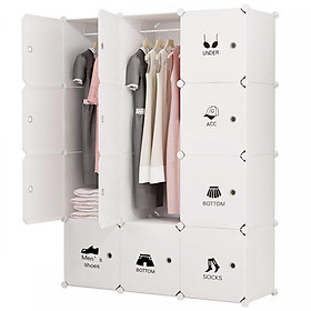 Mua Tủ nhựa đa năng 12 ô xếp kiểu 3-3-3-3 TNĐN-12-1