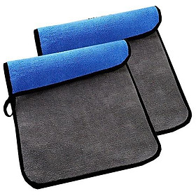 Combo 2 khăn lau xe cao cấp cho xe hơi thấm hút nước tốt