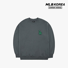 MLB - Áo sweatshirt tay dài phom suông Checkerboard Big Logo Overfit 3AMTO0226
