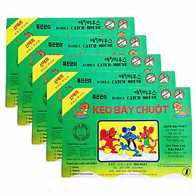Mua Miếng keo dính bẫy chuột đã có mồi - Combo 5 miếng | Catch Mouse