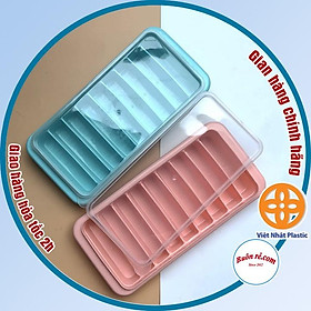 Mua Khay đá có nắp đậy 9 viên Việt Nhật  vỉ đá  khuôn thạch rau câu  kẹo dẻo  khay trữ đồ ăn dặm cho bé