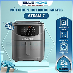 Mua Nồi Chiên Hơi Nước Kalite Steam 7  2600W-7Lit  Chiên Hấp 2in1  Hàng Chính Hãng