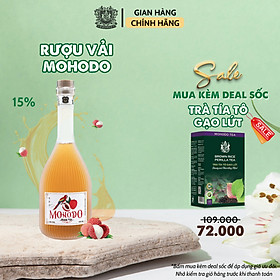 Nước Trái Cây Vị Vải Lên Men Tự Nhiên Tốt Cho Sức Khỏe 360ml/500ml