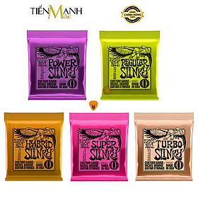 Mua  Chính Hãng  Dây Đàn Guitar Điện Ernie Ball 2220  2221  2222  2223  2224 - Cỡ 9  9.5  10 11 Electric Strings Hàng Chính Hãng  - Kèm Móng Gảy DreamMaker