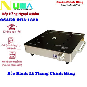 Bếp hồng ngoại Osako OHA-1820 - 2000W - Hàng chính hãng