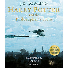 Hình ảnh sách Tiểu thuyết thiếu nhiên tiếng Anh: Harry Potter and the Philosopher's Stone - Illustrated Paperback (Jim Kay)