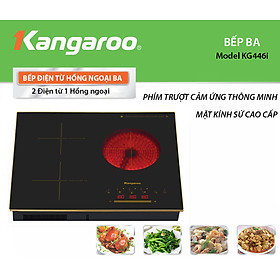 Mua Bếp từ hồng ngoại ba vùng nấu Kangaroo KG446i - Hàng chính hãng