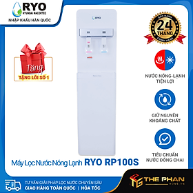 Mua  MIỄN PHÍ LẮP ĐẶT  Máy Lọc Nước Nóng Lạnh RYO Hyundai Wacortec Hàn Quốc - RP100S  Công nghệ UF 5 Cấp lọc  Tiết kiệm điện  Giữ được khoáng chất - Hàng Chính Hãng