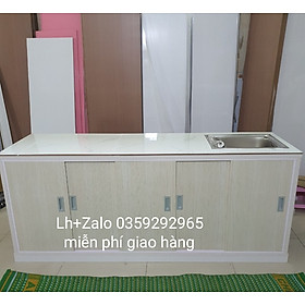 Mua Tủ bếp Cửa hàng nhựa đài Loan mặt gạch có chậu rửa
