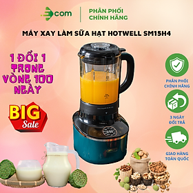 Mua MÁY XAY LÀM SỮA HẠT HOTWELL SM15H4 - 1 đổi 1 trong vòng 100 ngày - Hàng chính hãng