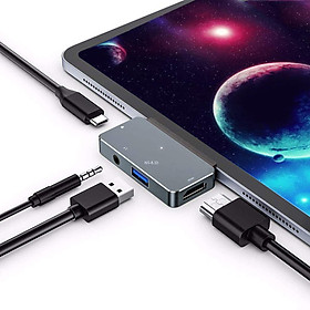 Đảm bảo chất lượng phù hợp cho đế cắm đa chức năng ipad pro/notebook usb-c sang HDMI audio PD hub