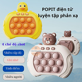 Đồ chơi PopIt điện tử, bộ trò chơi luyện phản xạ cho bé - Shop Gold - Giao ngẫu nhiên